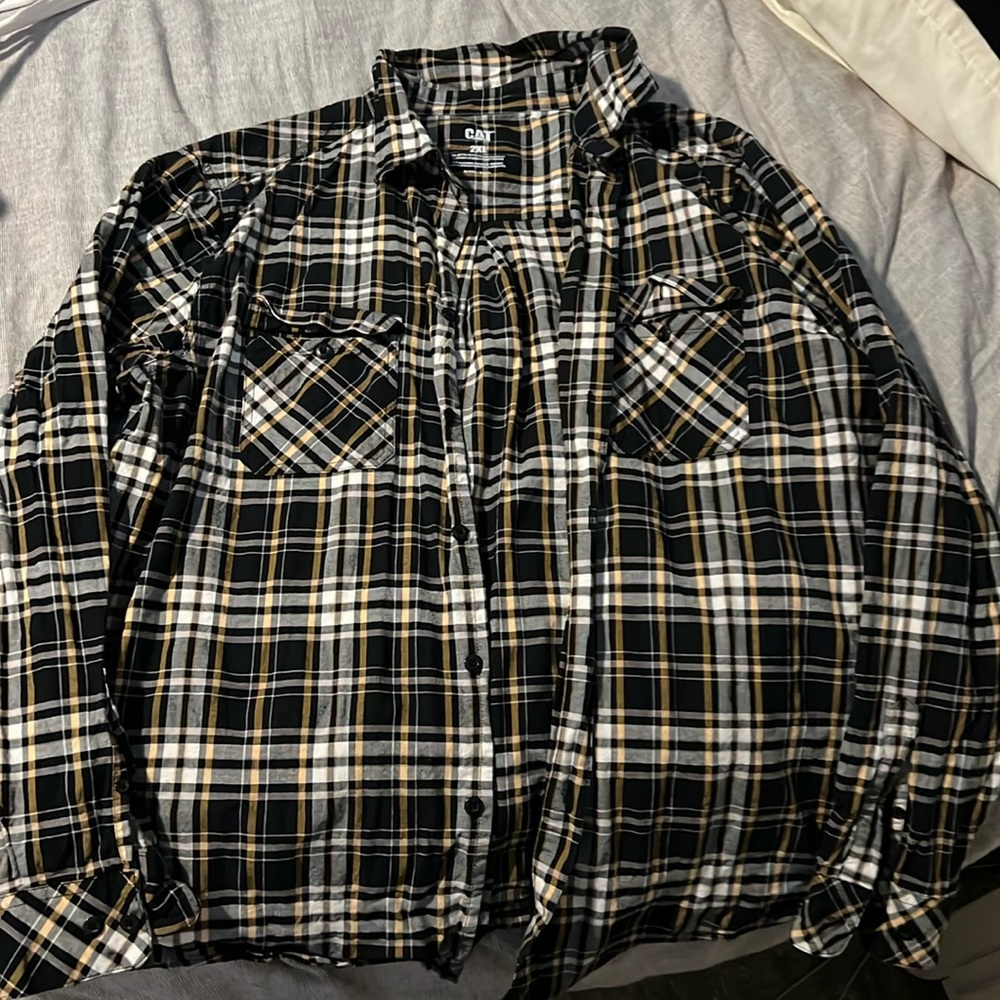 2XL LONG SLEEVE BUTTON SHIRT
